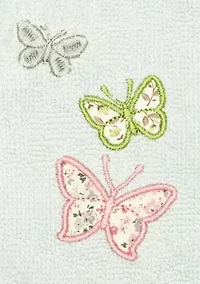 MARIPOSA 2PC Embellished Fingertip Towel Set