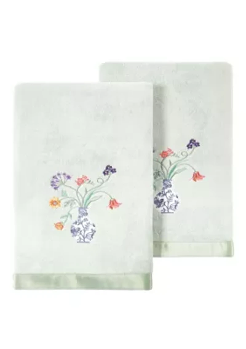 STELLA 2PC Embellished Bath Towel Set