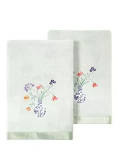 STELLA 2PC Embellished Bath Towel Set