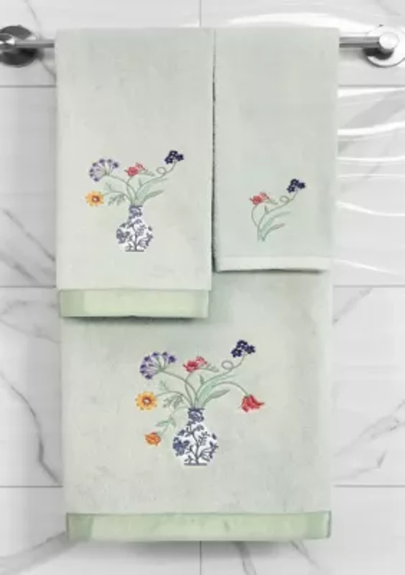 STELLA 2PC Embellished Bath Towel Set