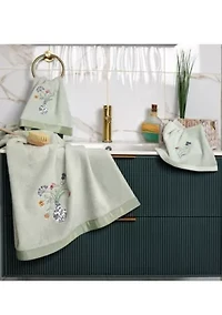 STELLA 2PC Embellished Bath Towel Set