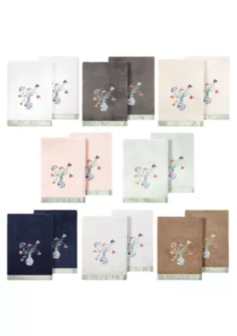 STELLA 2PC Embellished Bath Towel Set