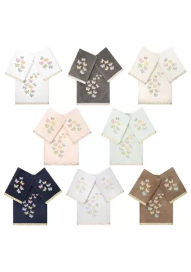 MARIPOSA 3PC Embellished Towel Set