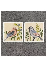 BELINDA 2PC Embellished Hand Towel Set