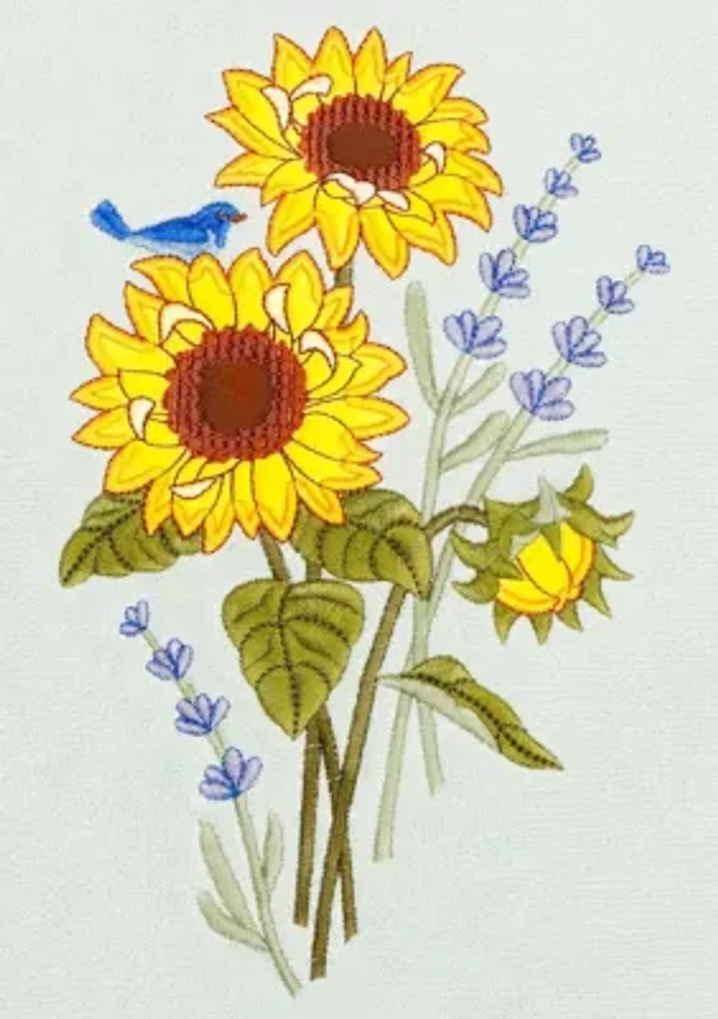 GIRASOL 3PC Embellished Towel Set