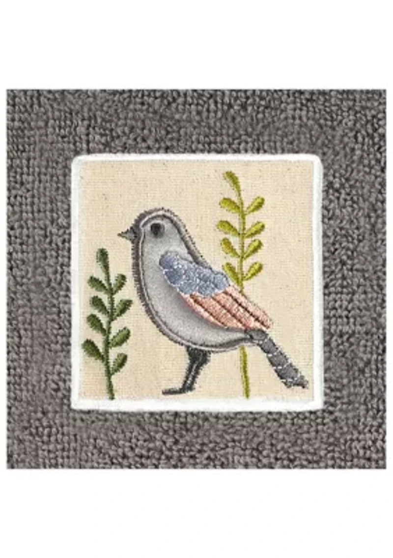 BELINDA 2PC Embellished Fingertip Towel Set