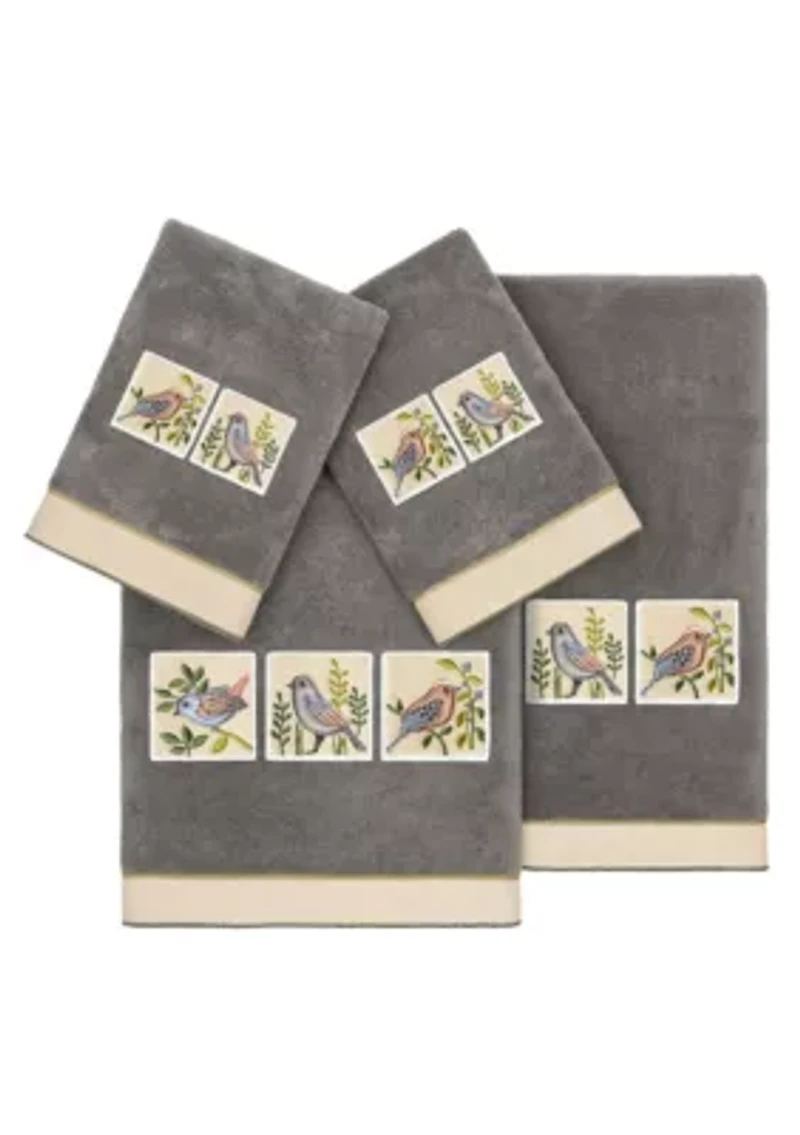 BELINDA 4PC Embellished Towel Set