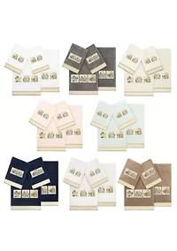 BELINDA 4PC Embellished Towel Set