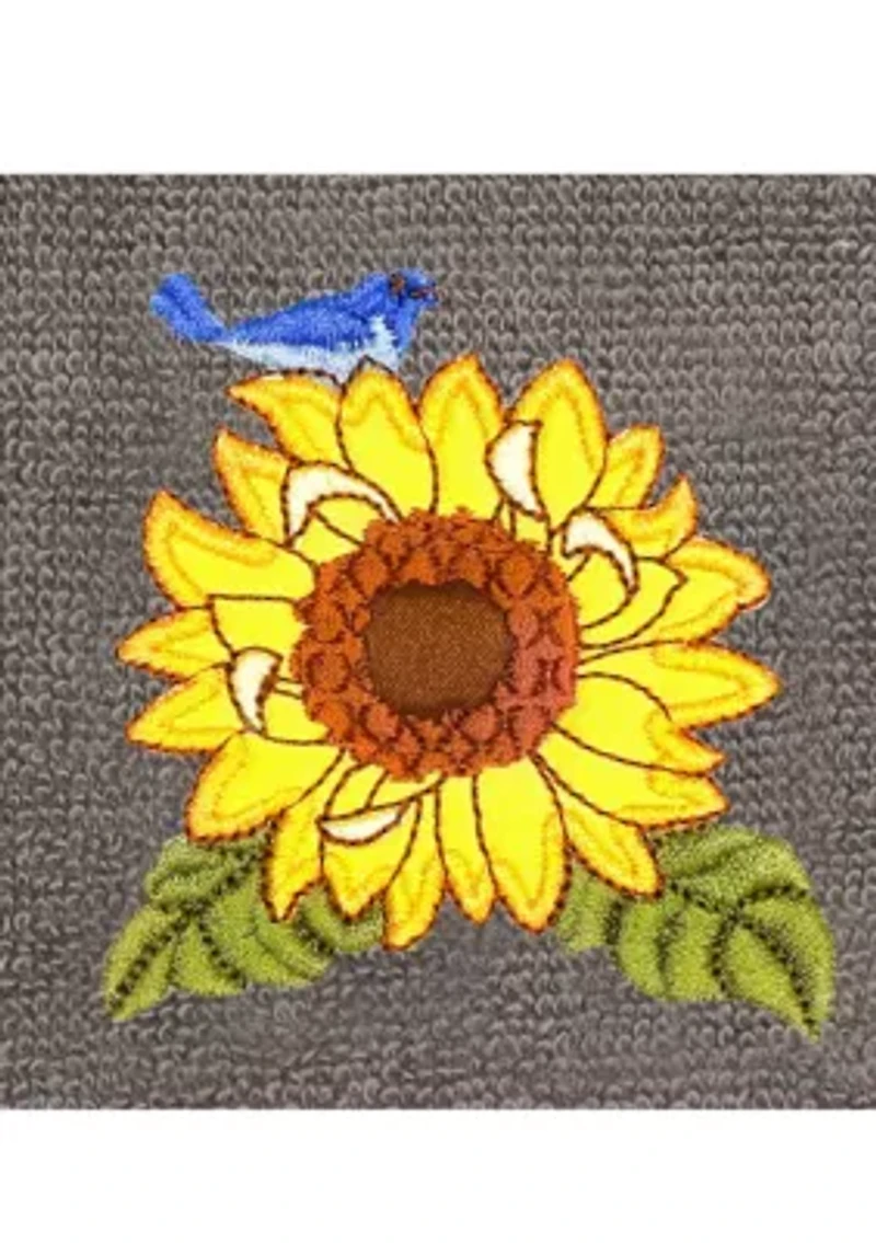 GIRASOL 2PC Embellished Fingertip Towel Set