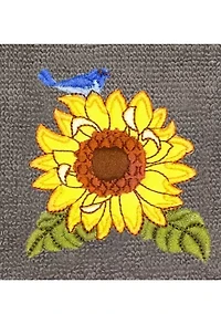 GIRASOL 2PC Embellished Fingertip Towel Set