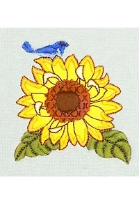 GIRASOL 2PC Embellished Fingertip Towel Set