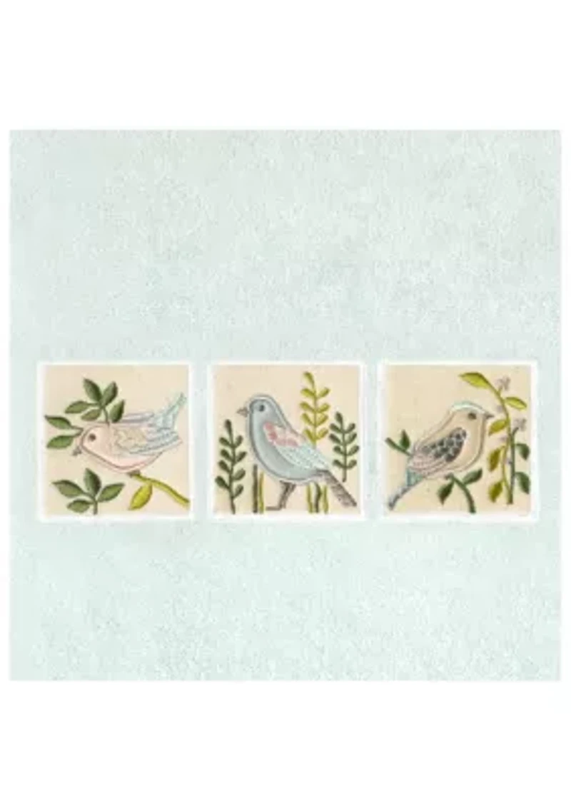 BELINDA 3PC Embellished Towel Set