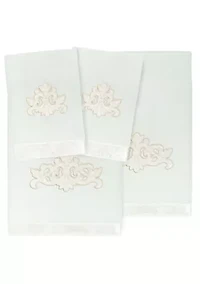 MAY 4PC Embellished Towel Set