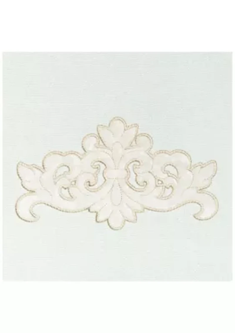 MAY 4PC Embellished Towel Set