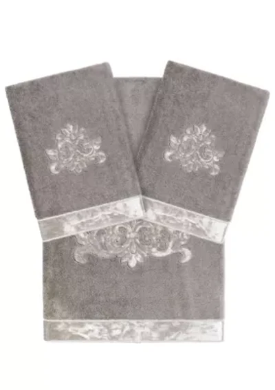MAY 3PC Embellished Towel Set