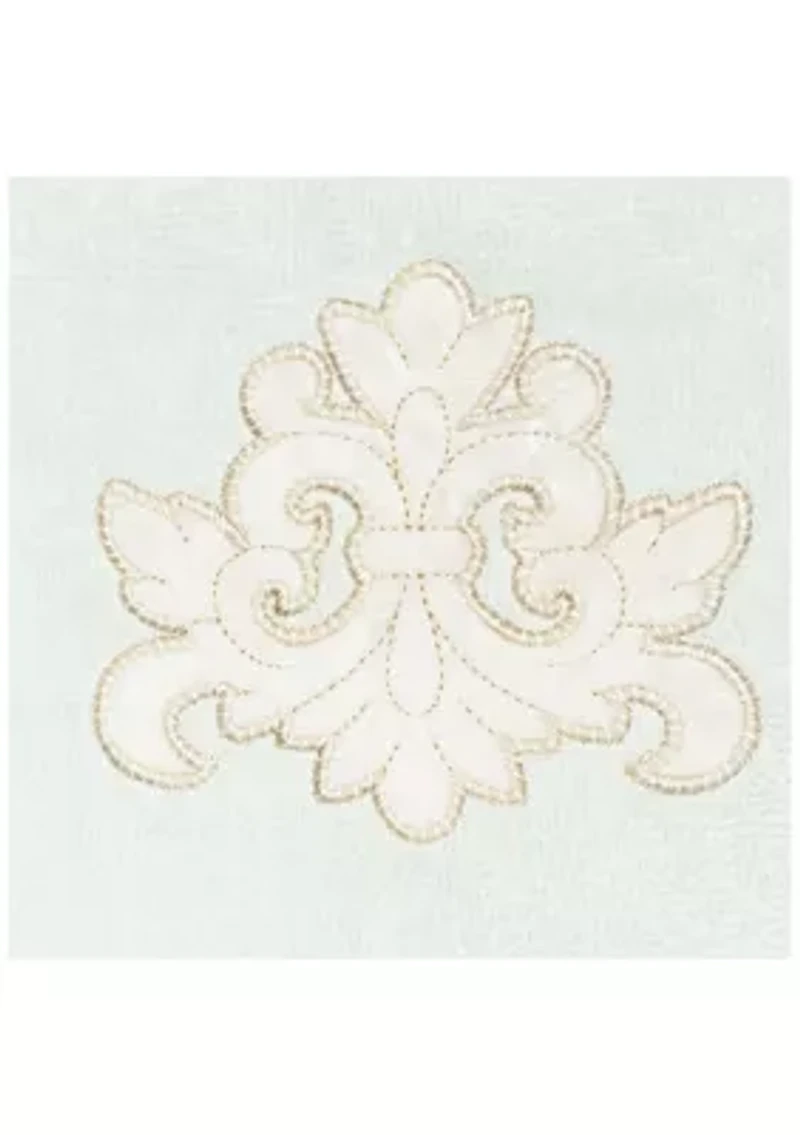 MAY 3PC Embellished Towel Set