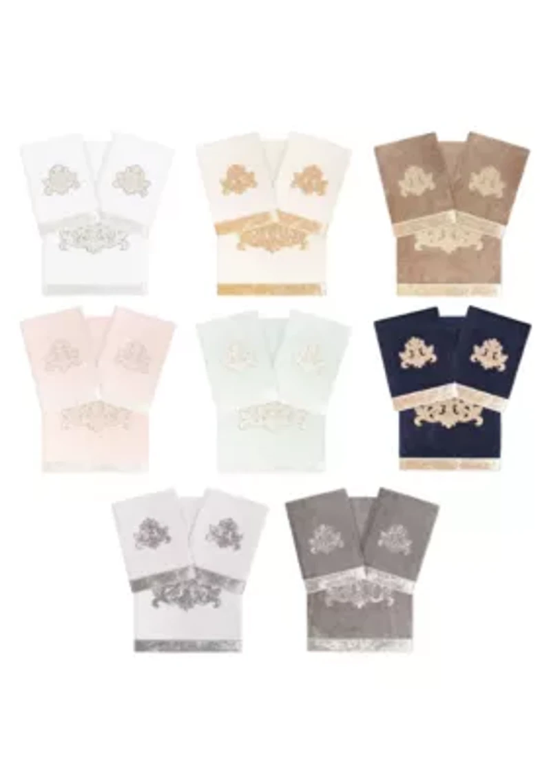 MAY 3PC Embellished Towel Set