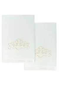 MAY 2PC Embellished Bath Towel Set