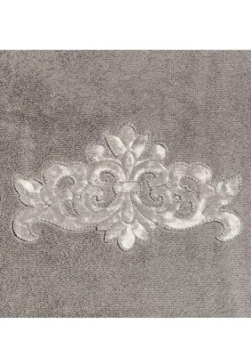 MAY 2PC Embellished Bath Towel Set