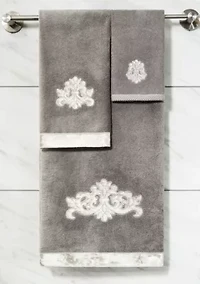 MAY 2PC Embellished Fingertip Towel Set