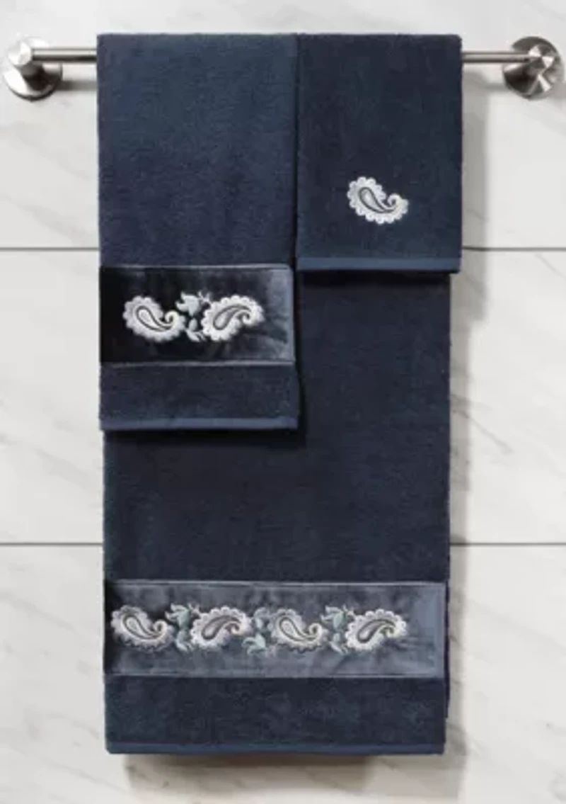 MACKENZIE 4PC Embellished Towel Set