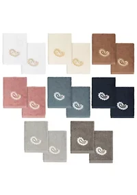 MACKENZIE 2PC Embellished Washcloth Set