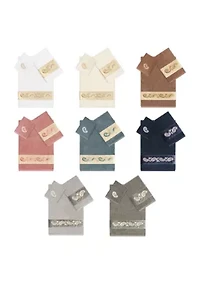 MACKENZIE 3PC Embellished Towel Set