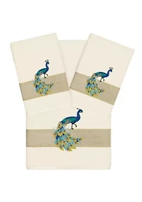 PENELOPE 3PC Embellished Towel Set