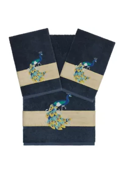 PENELOPE 3PC Embellished Towel Set