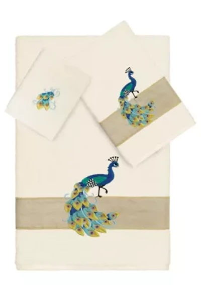 PENELOPE 3PC Embellished Towel Set