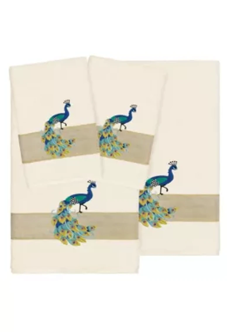 PENELOPE 4PC Embellished Towel Set