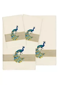 PENELOPE 4PC Embellished Towel Set