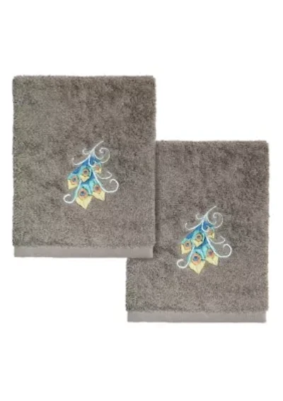 PENELOPE 2PC Embellished Washcloth Set