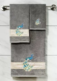 PENELOPE 2PC Embellished Washcloth Set
