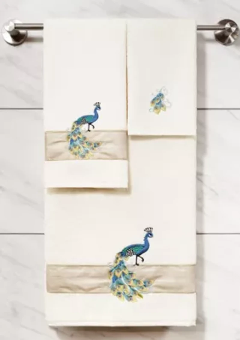 PENELOPE 2PC Embellished Washcloth Set