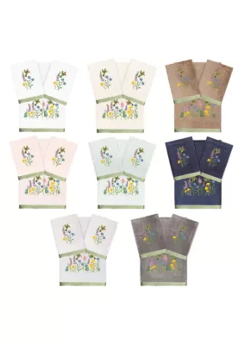 HADA 3PC Embellished Towel Set