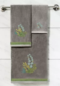 BOTANICA 2PC Embellished Hand Towel Set