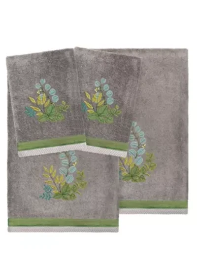 BOTANICA 4PC Embellished Towel Set