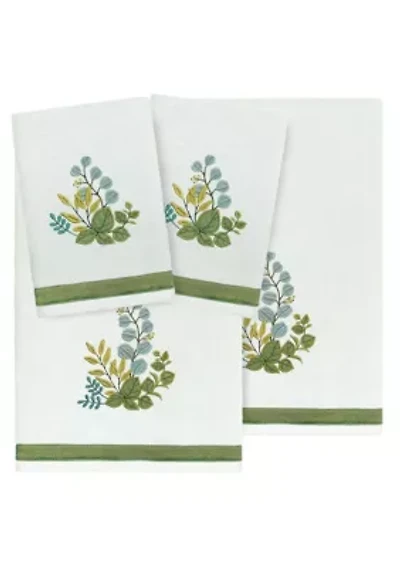 BOTANICA 4PC Embellished Towel Set