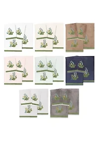 BOTANICA 4PC Embellished Towel Set