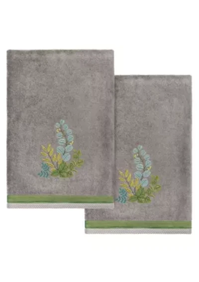 BOTANICA 2PC Embellished Bath Towel Set