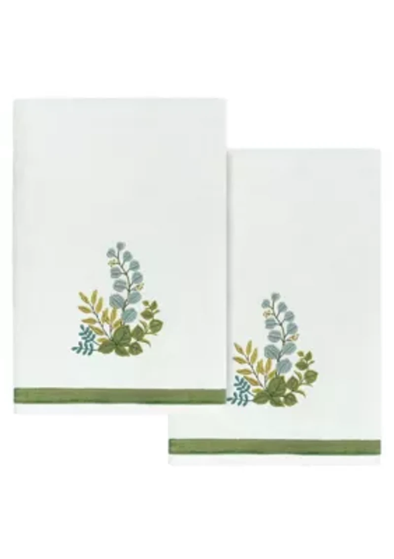 BOTANICA 2PC Embellished Bath Towel Set