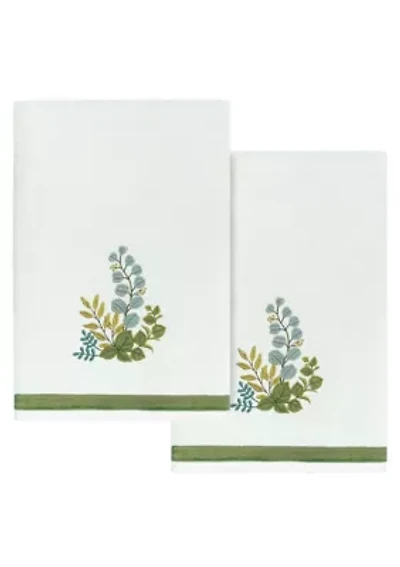 BOTANICA 2PC Embellished Bath Towel Set