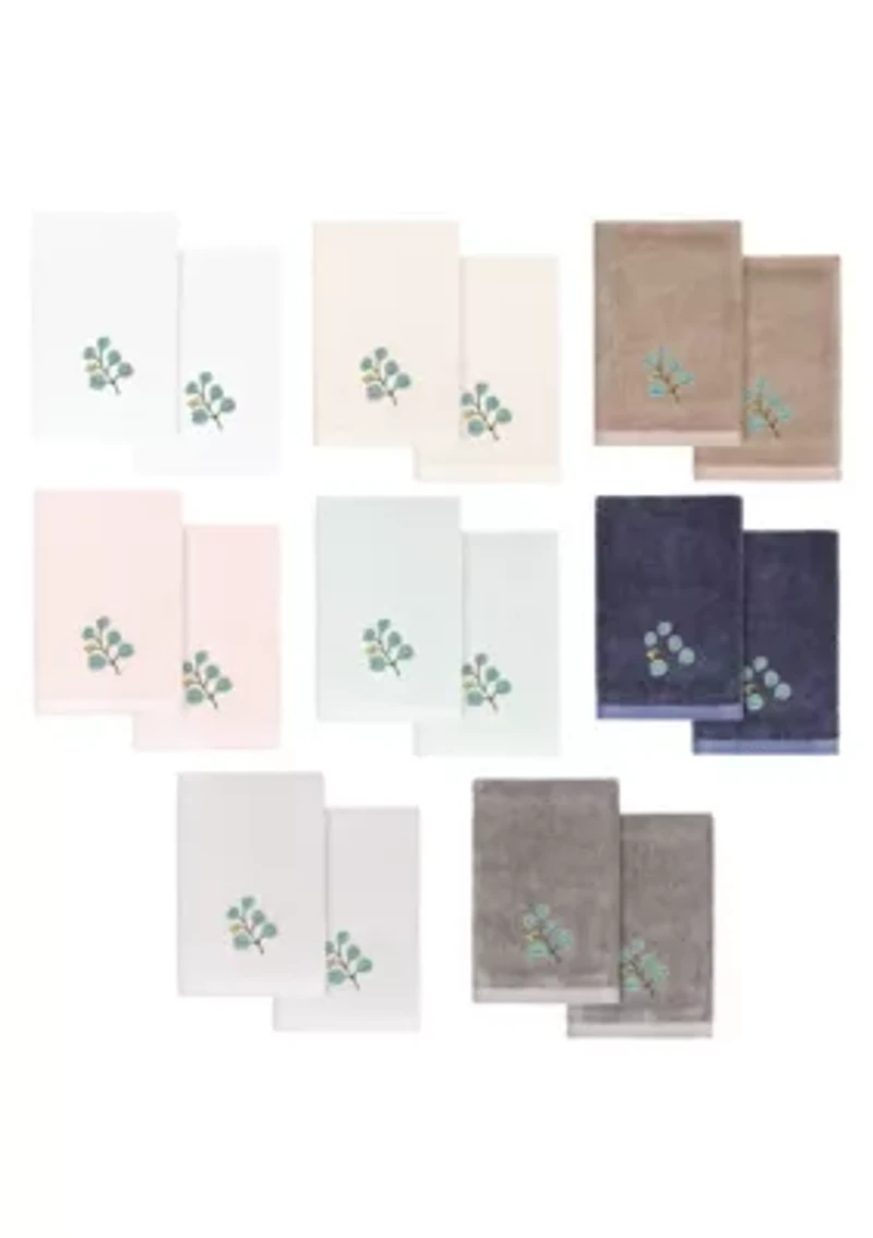 BOTANICA 2PC Embellished Fingertip Towel Set