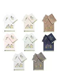 HADA 3PC Embellished Towel Set