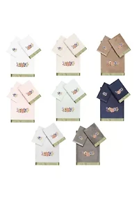 VERANO 3PC Embellished Towel Set