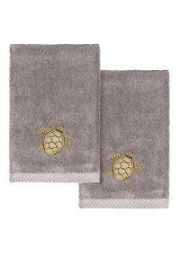 TORTUGA 2PC Embellished Fingertip Towel Set