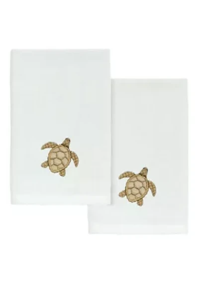 TORTUGA 2PC Embellished Fingertip Towel Set