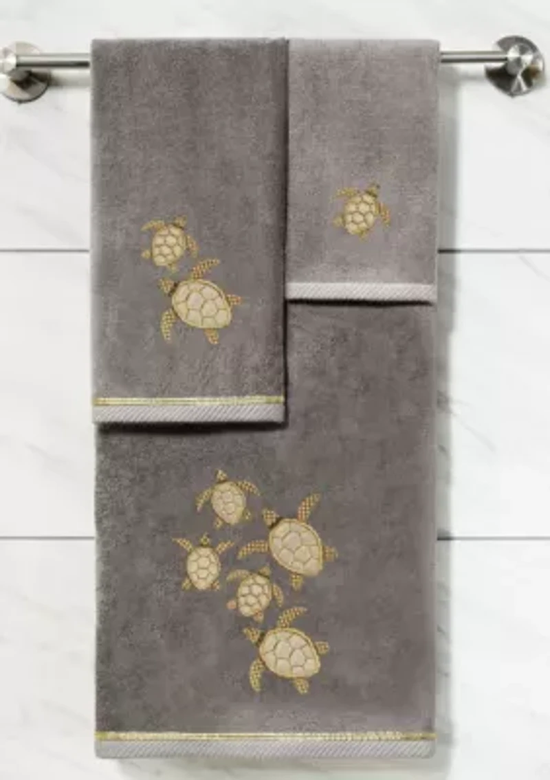 TORTUGA 2PC Embellished Fingertip Towel Set