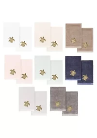 TORTUGA 2PC Embellished Fingertip Towel Set